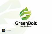Green Bolt - Logo Template