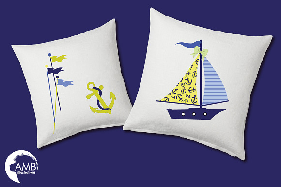 Nautical Cruise Clipart AMB-518 in Illustrations - product preview 4