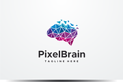 Pixel Brain Logo