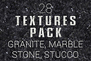 28 Textures Pack. Granite and more