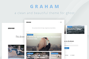 Graham – clean Magazine Ghost Theme