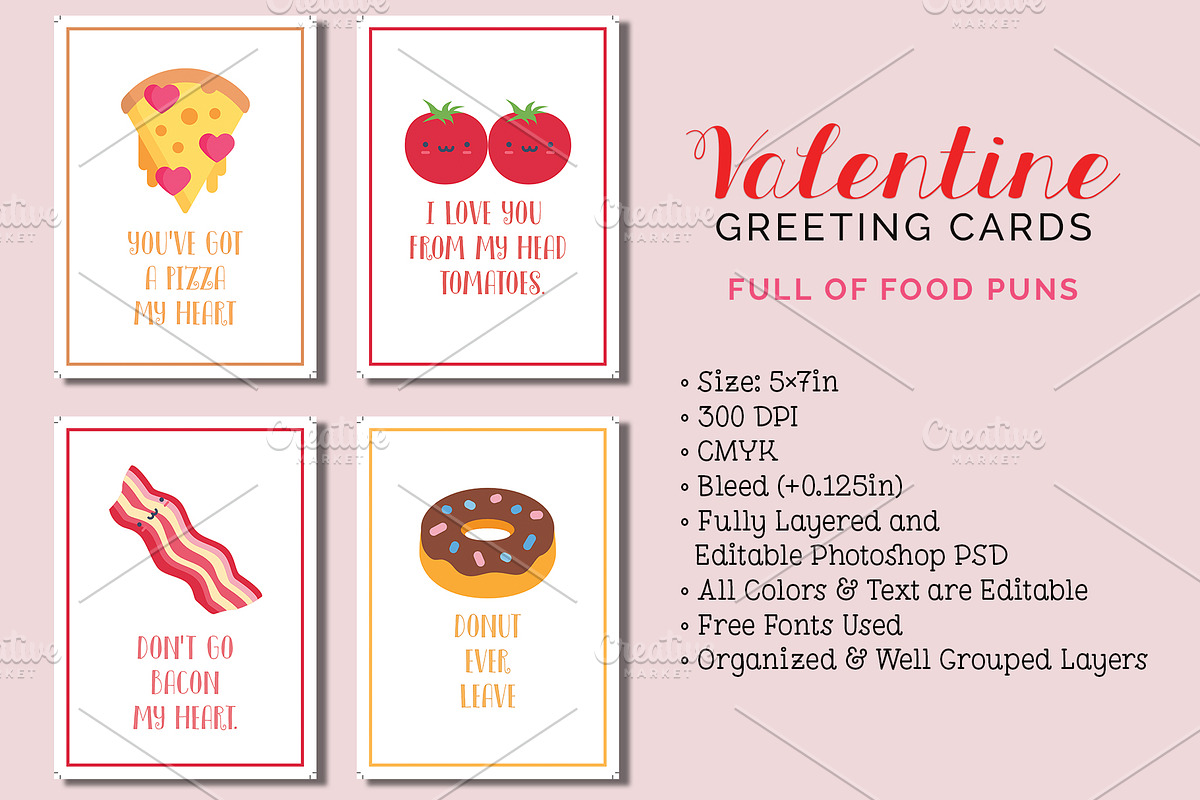 12 Valentine's Day Cards in Postcard Templates - product preview 8