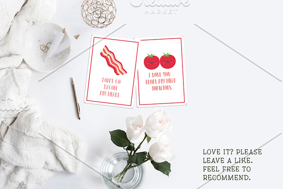 12 Valentine's Day Cards in Postcard Templates - product preview 1