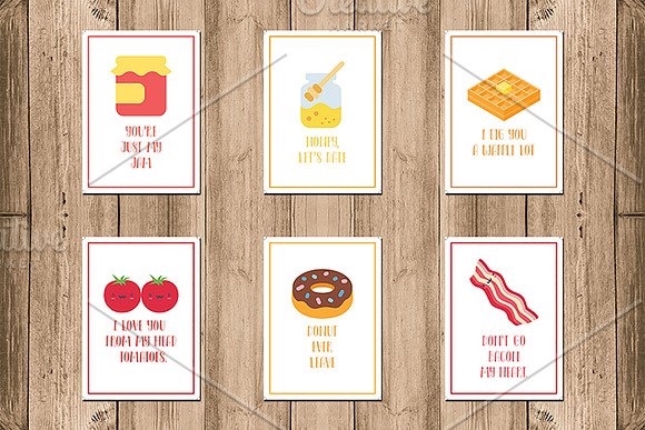 12 Valentine's Day Cards in Postcard Templates - product preview 4