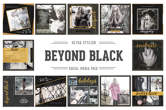 SAVE $100 Social Media Budget Pack in Social Media Templates - product preview 5
