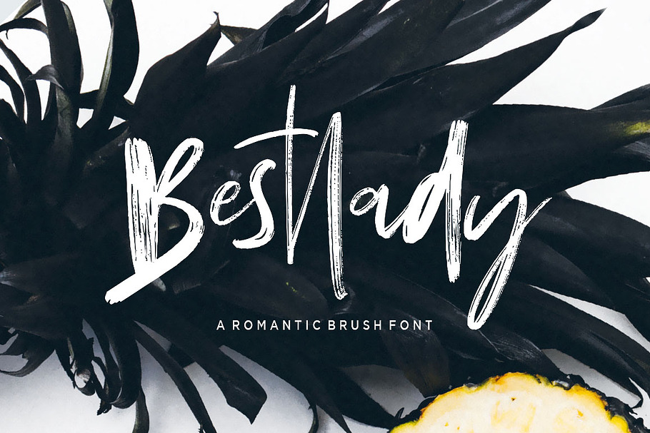 Bestlady Brush Font in Brush Fonts - product preview 8