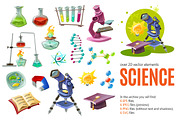 Cartoon Science Set