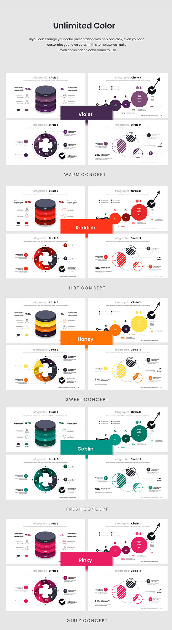 Circle Infographic PowerPoint in PowerPoint Templates - product preview 2