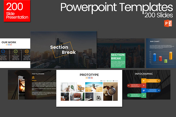 Business Powerpoint Templates in PowerPoint Templates - product preview 2