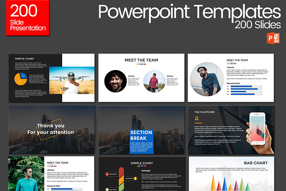 Business Powerpoint Templates in PowerPoint Templates - product preview 4