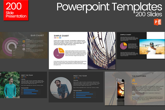 Business Powerpoint Templates in PowerPoint Templates - product preview 5
