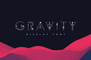 Gravity | Display Font