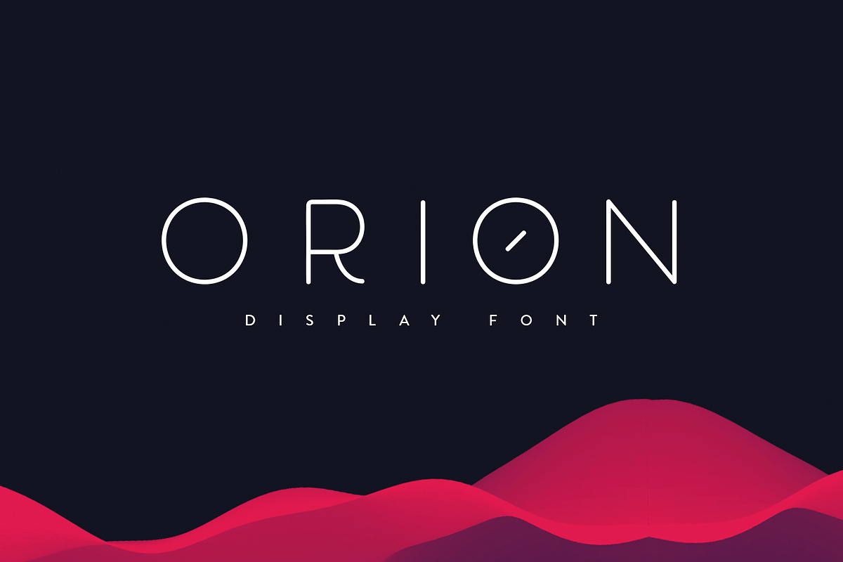 Orion | Display Font in Display Fonts - product preview 8
