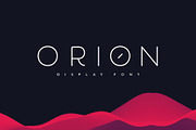 Orion | Display Font