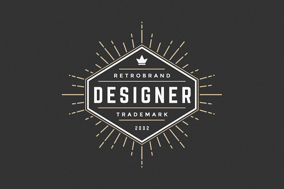 15 Retro Vintage Logotypes or Badges in Logo Templates - product preview 1