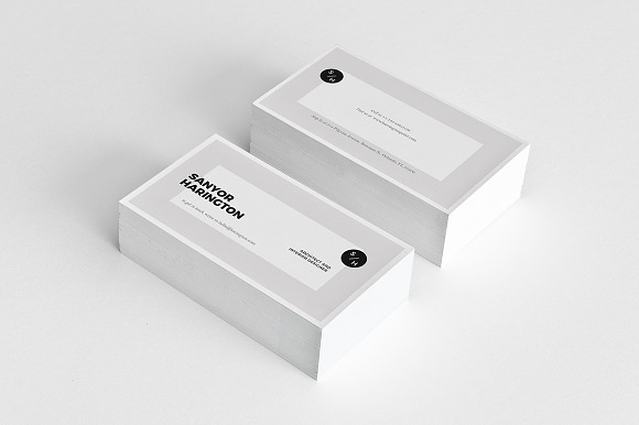 Modern Stylish Business Card in Business Card Templates - product preview 2