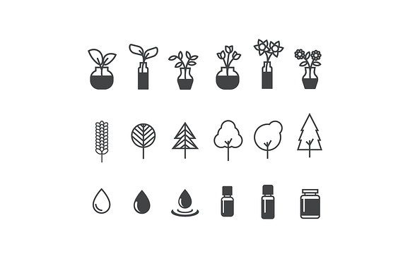 [80% OFF] Nature & Health Icon Set in Health Icons - product preview 5