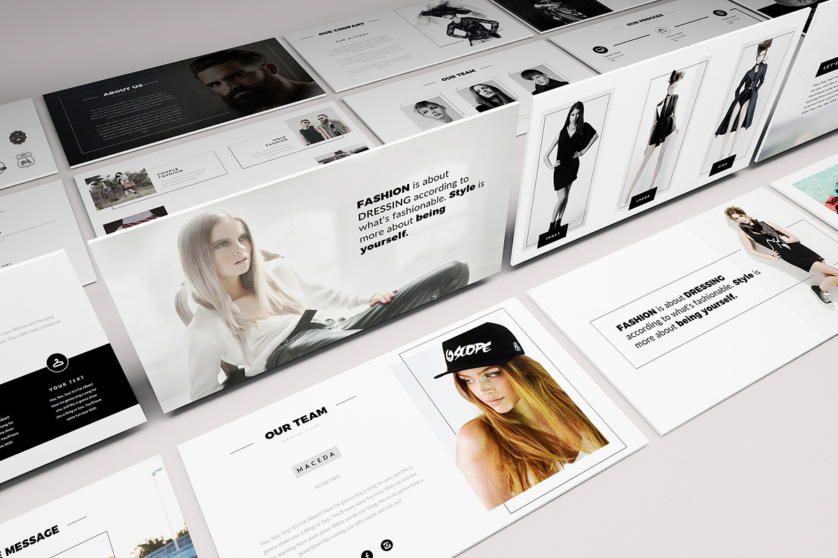 Fashion Powerpoint Presentation in PowerPoint Templates - product preview 8