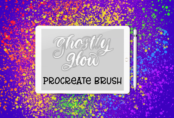 Groovy Glow Procreate Brush Pack in Photoshop Brushes - product preview 1
