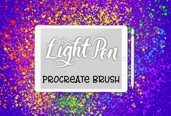 Groovy Glow Procreate Brush Pack in Photoshop Brushes - product preview 3