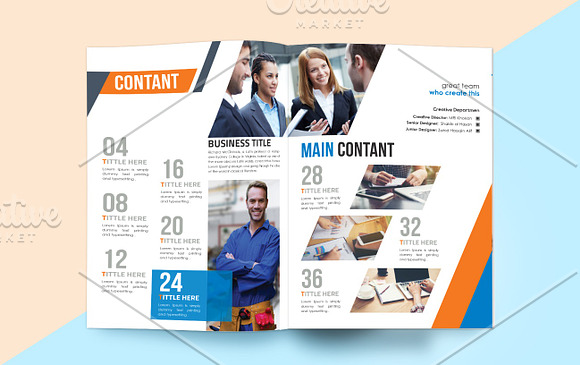 Business Magazine Template in Magazine Templates - product preview 1