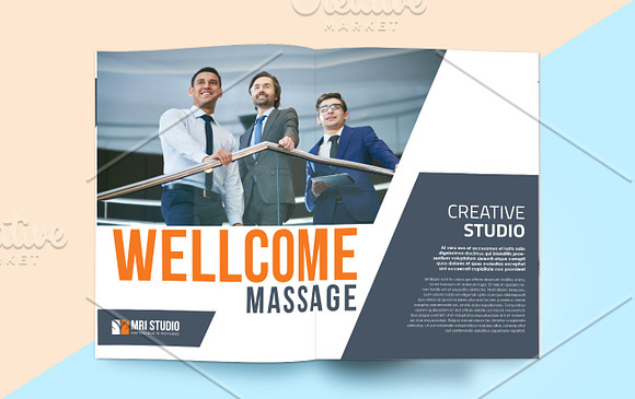 Business Magazine Template in Magazine Templates - product preview 2