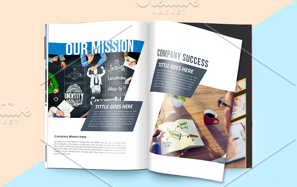 Business Magazine Template in Magazine Templates - product preview 6