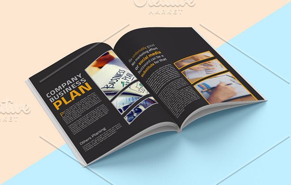 Business Magazine Template in Magazine Templates - product preview 7
