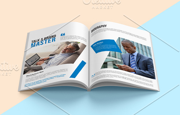 Business Magazine Template in Magazine Templates - product preview 10