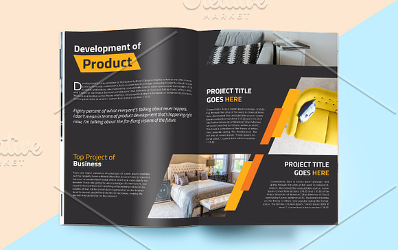 Business Magazine Template in Magazine Templates - product preview 14