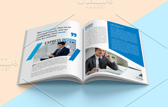 Business Magazine Template in Magazine Templates - product preview 18
