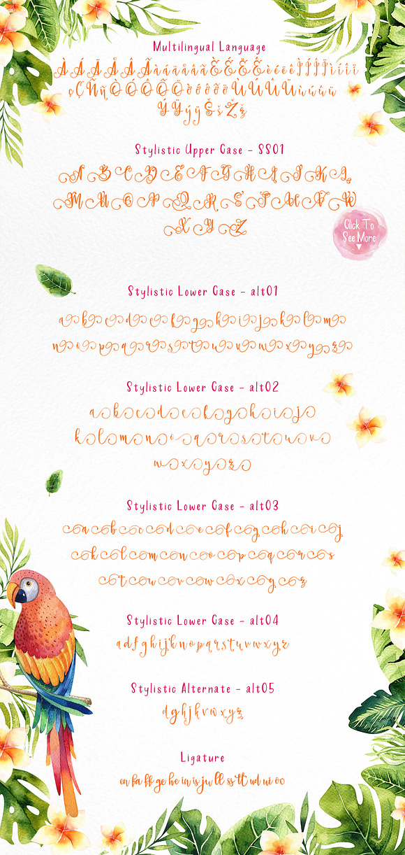 Paradiso - Fonts Duo in Script Fonts - product preview 6