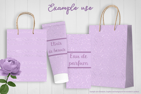 Sparkly Pastel Lilac in Textures - product preview 2