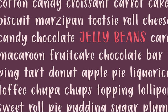 Jelly Beans in Sans-Serif Fonts - product preview 5
