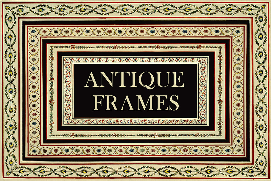 Antique Frames in Textures - product preview 8