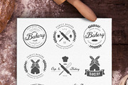 Bakery logos bundle