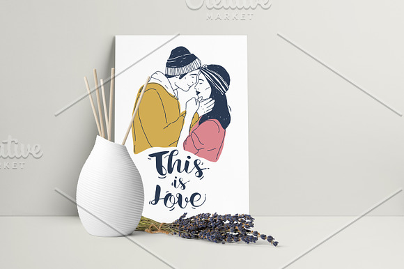 Happy Valentine's day in Illustrations - product preview 7