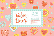 Valentine's love heart bundle