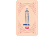 Lighthouse card.