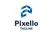 Pixello - P Logo