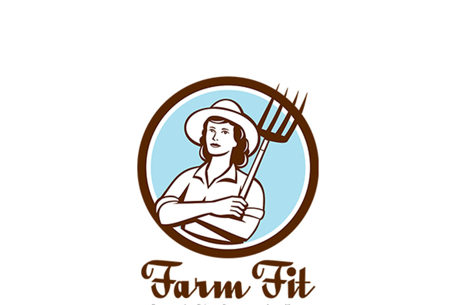 Farm Fit Women's Diet Program Logo