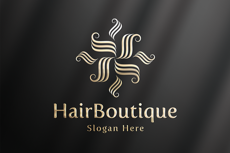 HairBoutique - Luxury Logo Template