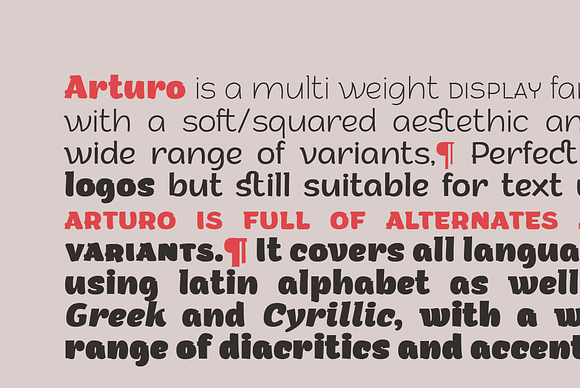 Arturo - 15 Fonts in Sans-Serif Fonts - product preview 3