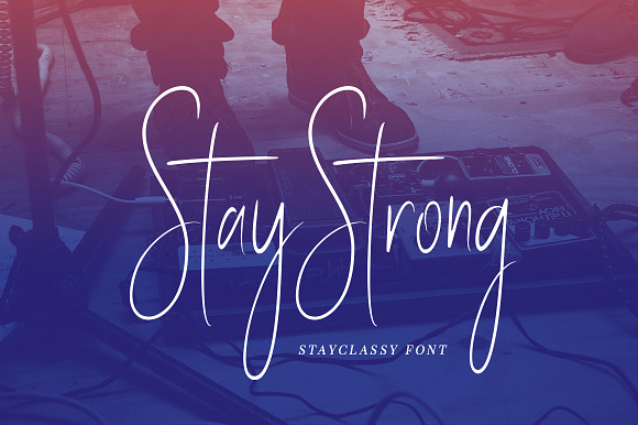 Stay Classy - Font Family in Script Fonts - product preview 6