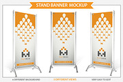 Stand Banner Mockup