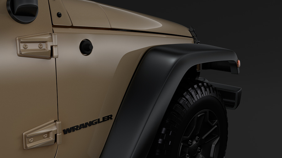 Jeep Wrangler Willys Wheeler JK 2017 in Vehicles - product preview 2