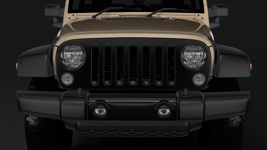Jeep Wrangler Willys Wheeler JK 2017 in Vehicles - product preview 3