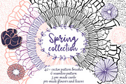 Spring collection - Pattern brushes