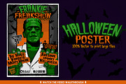 Halloween Flyer & HUGE Vector Poster