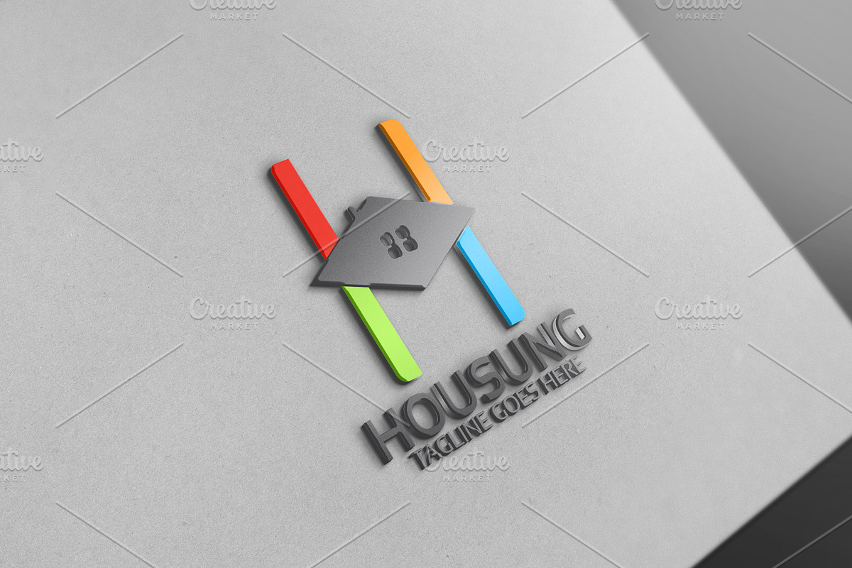 Home Logo in Logo Templates - product preview 8